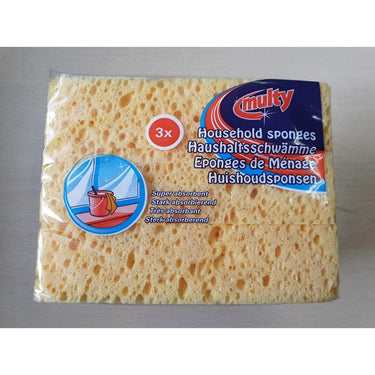 Multy huishoudsponsen hydrocel pak a 3 stuks