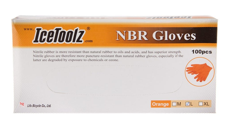 Load image into Gallery viewer, Icetoolz handschoenen nbr nitril, maat l, 100 st, 17g4
