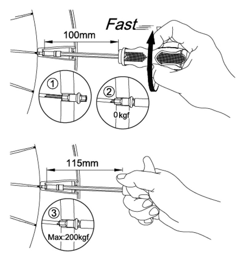 Load image into Gallery viewer, Icetoolz spaaknippelsleutelset 12b5 voor 3,2 mm (vierkante) nippels
