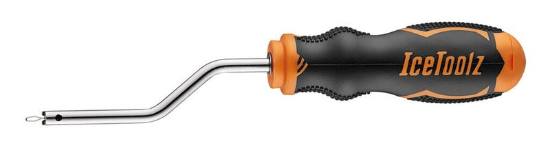 Load image into Gallery viewer, Verdraaibare spaaknippelspanner IceToolz 12S5 voor hoge velgen
