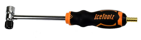 compressor handle 240A912 alu/rubber orange/black