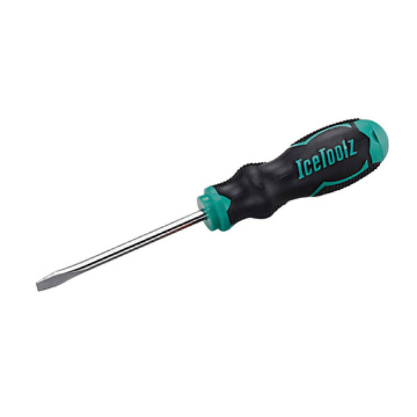 IceToolz Screwdriver flat 6mm with magnet L=10cm