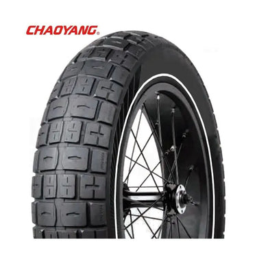 Chaoyang 20x4.00 (100-406) easy transport fatbike cargotyre zwart reflex double casing+hipposkin
