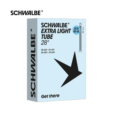 Schwalbe binnenband scv15l-el 28 34-622 630 80mm zwart