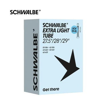 Schwalbe binnenband scv19-el 40 62-584 635 40mm zwart