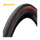 Continental 25-622 ultra sport iii zwart-rood vouw 0150463