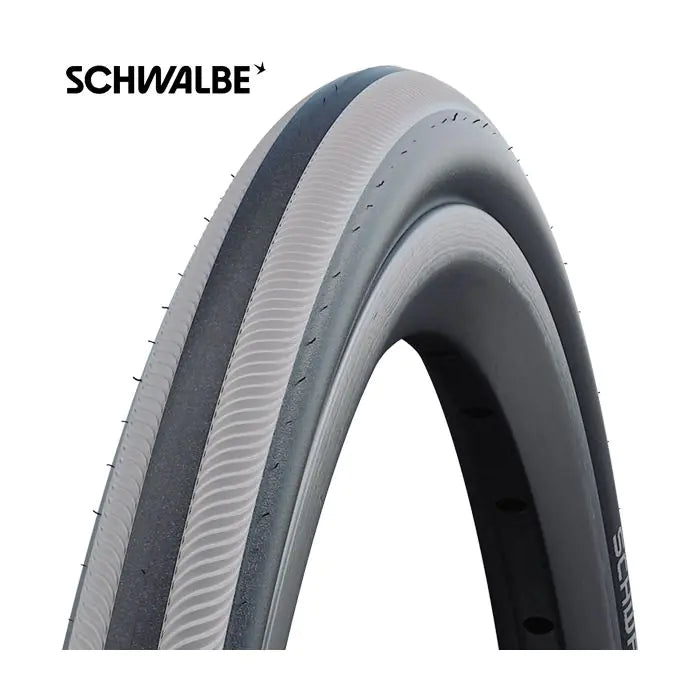 Load image into Gallery viewer, Schwalbe draadband rightrun active 25-540 zwart grijs
