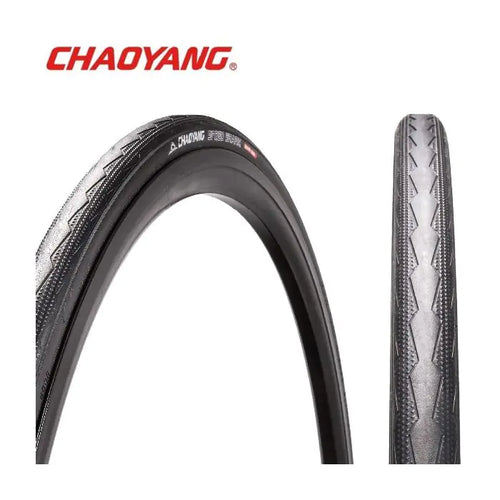 Chaoyang 28-622 speed shark zwart draad met sharkskin anti-lek w311131