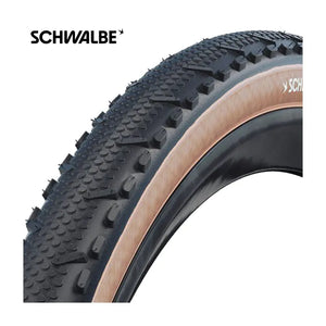 Schwalbe x-one rs pro - tlr - addix race - v-guard - 700x33c - transparent sidewall