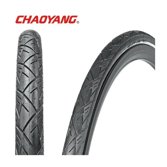 Chaoyang 28x1 5 8x1 3 8 (37-622) nordic plus zwart reflex draad met 6 mm anti-lek w211170