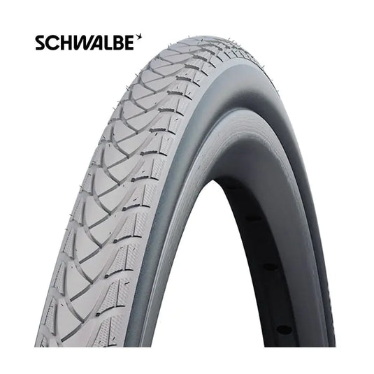 Schwalbe 24x1 3 8 (37-540) marathon plus rolstoel perf. grijs-zwart draad 10281540.01