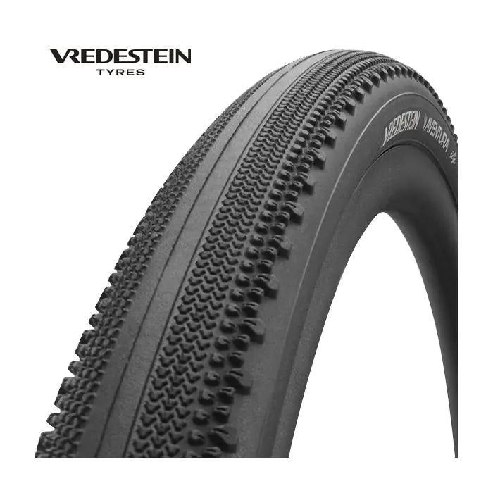 Load image into Gallery viewer, Vredestein buitenband aventura seta core 40-622 - 28 700x38c tlr vouw zwart - 115101
