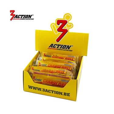 3action carbofruit strawberry 37,5 gram - displaydoos 25 stuks - 1202030001