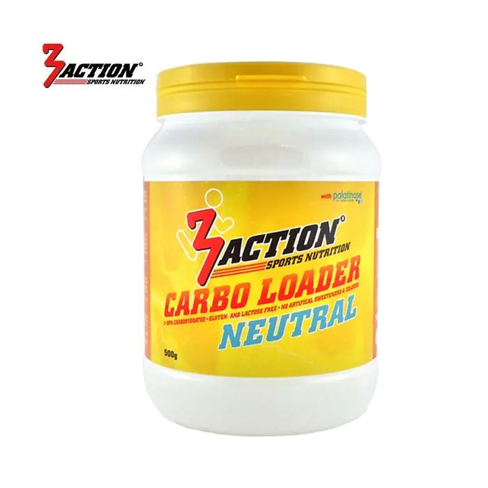 3action carbo loader neutral 500 gram 1201000020
