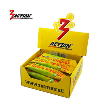 3action liquid energy gel apple 55 ml - displaydoos 15 stuks - 1202020012