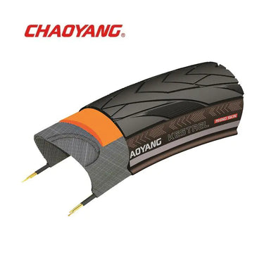 Chaoyang 28x1.50 (40-622) kestrel zwart reflex draad met 5 mm anti-lek w2111061