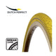 Dutch perfect buitenband 28 x 1.40 40-622mm anti-lek - geel met reflectie