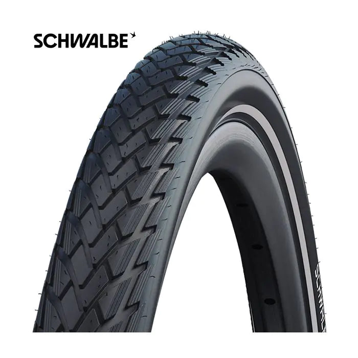 Load image into Gallery viewer, Schwalbe Green Marathon GreenGuard 26x1.50 (40-559) zwart
