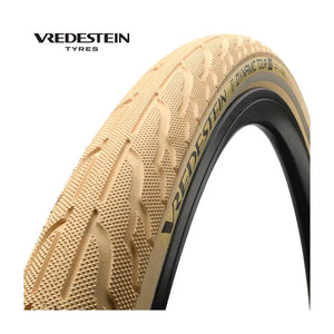 Vredestein buitenband Dynamic Tour 28 x 1.50 creme refl