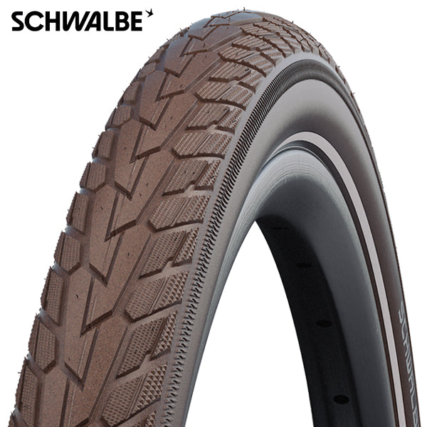 Load image into Gallery viewer, Schwalbe buitenband 28x1.60 (42-622) road cruiser k-guard bruin hs377
