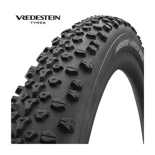 Vredestein buitenband aventura grezzo 45-622 - core 28 700x45c tlr vouw zwart