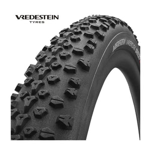 Vredestein buitenband aventura grezzo 50-622 - core 28 28x2.00 tlr vouw zwart