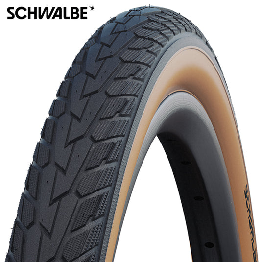 Schwalbe buitenband road cruiser 28x1.75 47-622 draad zwart bruin - 114363