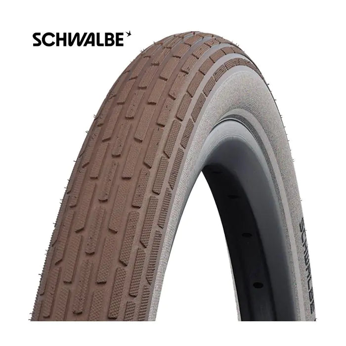Load image into Gallery viewer, Schwalbe Buitenband Schwalbe Frank K-Guard 28 x 2.00 50-622 mm bruin creme met reflectie
