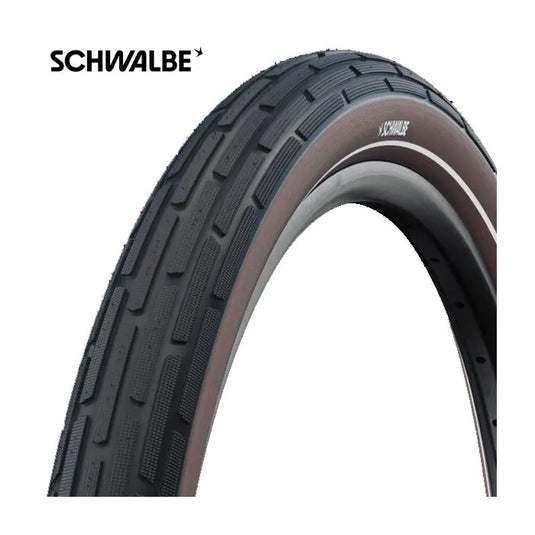 Schwalbe benelux b.v. schwalbe draadband fat frank active 50-622 +r zwart coffee