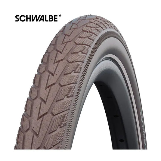 Schwalbe 28x2.00 (50-622) road cruiser plus donkerbruin (coffee) reflex draad 11159505