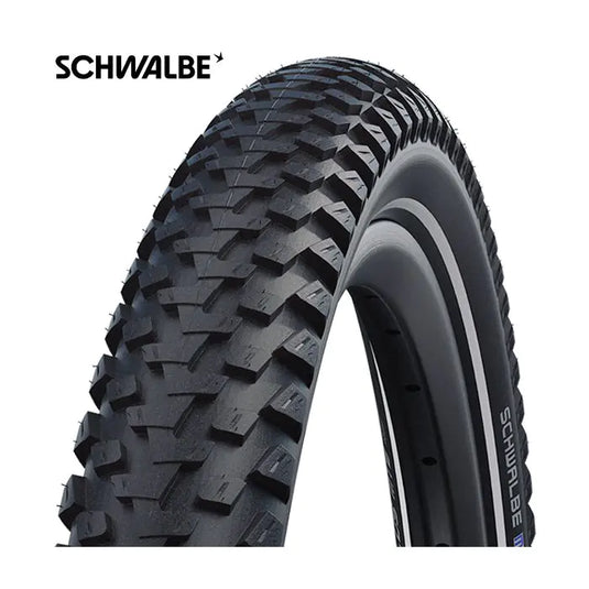 Schwalbe Buitenband 27.5x2.10(54-584) Marathon Plus MTB perf. zwart refelectie