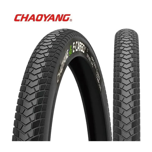 Chaoyang 20x2.15 (55-406) e-cargo zwart reflex draad double casing met 3 mm extra anti-lek