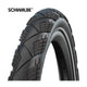 Vouwband Schwalbe Marathon Efficiency Super Race V-Guard 27.5 x 2.15 55-584 - zwart met reflectie