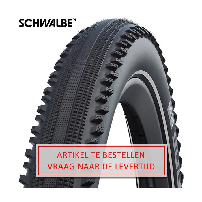 Load image into Gallery viewer, Schwalbe buitenband Hurricane R-Guard 27.5 x 2.25 zw refl

