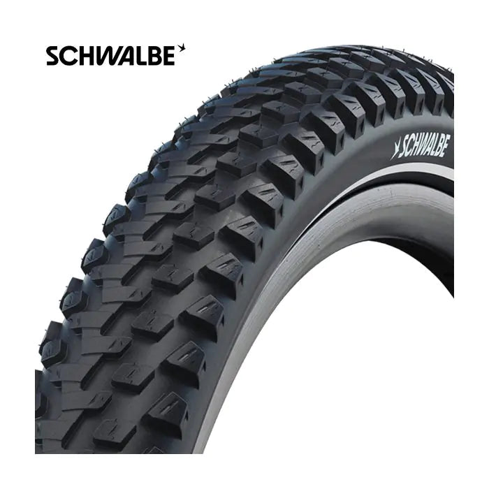 Load image into Gallery viewer, Schwalbe draadband marathon plus mtb 57-622 +r zwart
