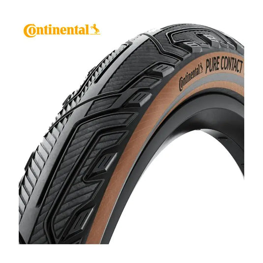 Continental vouwband pure contact 60-584 zwart bruin