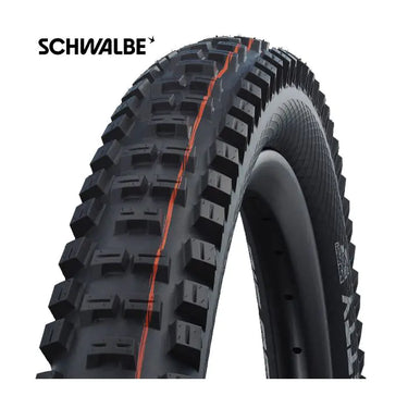 Schwalbe vouwband big betty super trail 26 x 2.40 62-559 mm - zwart