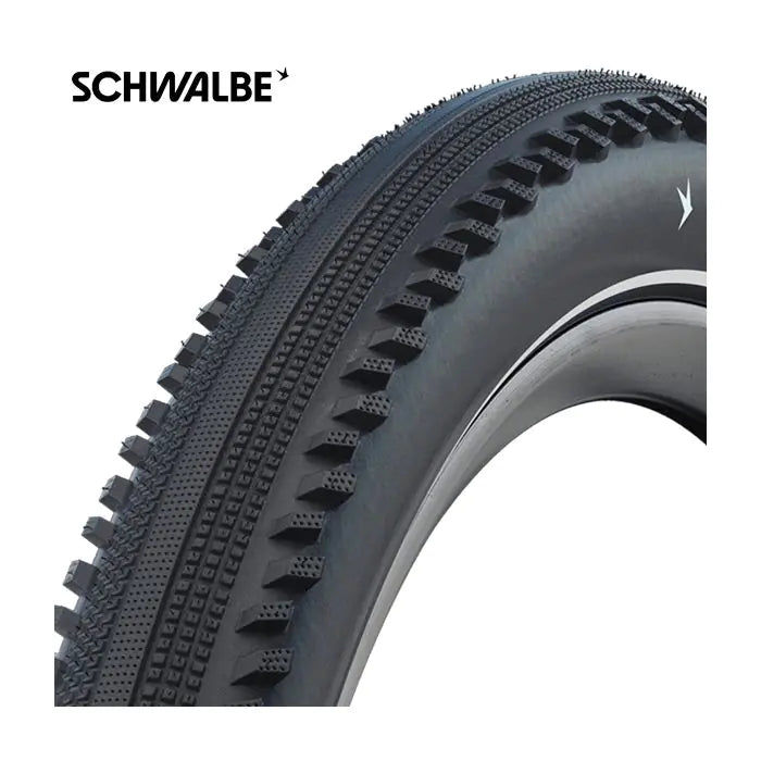 Load image into Gallery viewer, Schwalbe draadband motion hurricane 62-584 +r zwart

