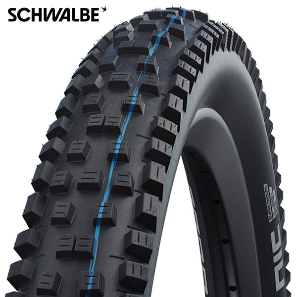 Load image into Gallery viewer, Vouwband Schwalbe Nobby Nic Super Trail 27.5 x 2.40 62-584 mm - zwart
