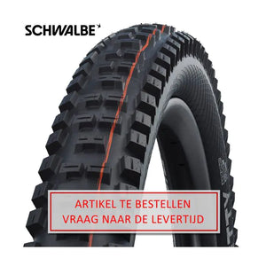 Vouwband Schwalbe Big Betty Super Gravity 29 x 2.40 62-622 mm - zwart