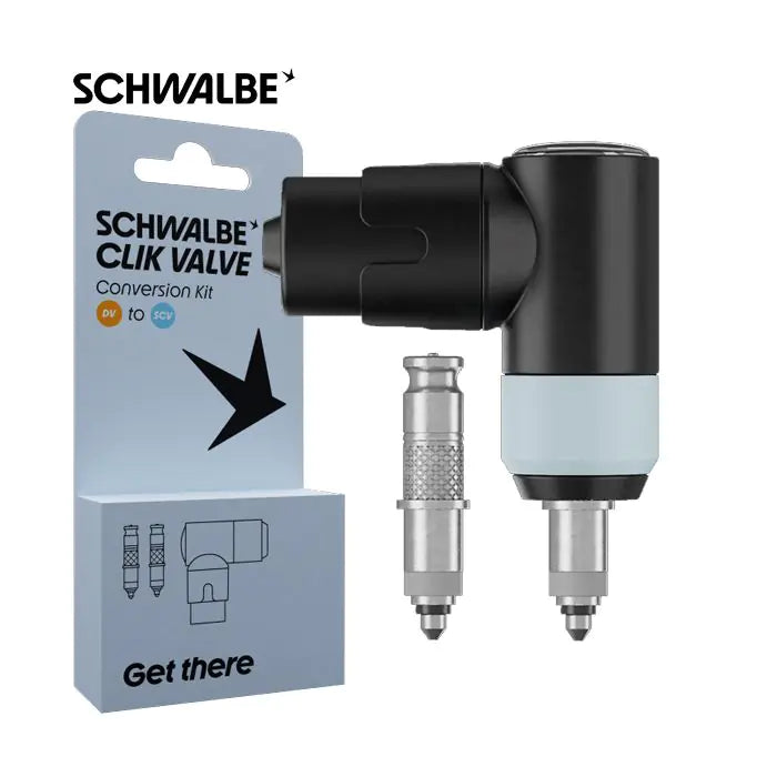 Load image into Gallery viewer, Schwalbe ventiel conversiekit clik dv-scv + pompkop
