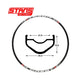 Stans notubes velg crest mk3 27.5 650b 28h black snt