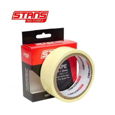 Stans notubes velglint yellowtape 36 mm breed rol 9 meter (10yd) as0135