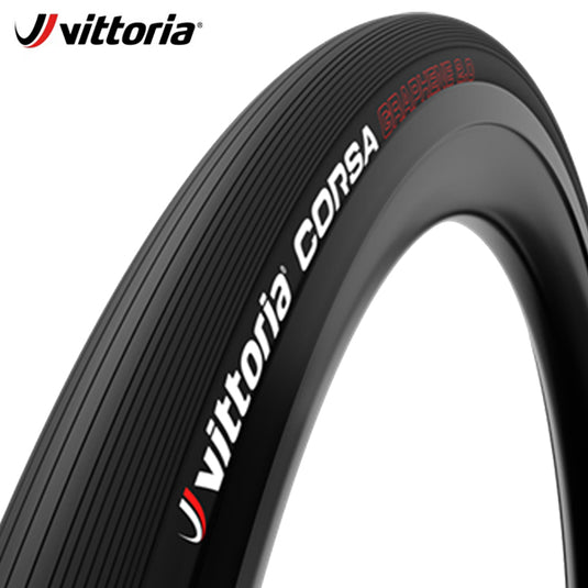 Vittoria tube 23-622 corsa met grafeen g+ zwart-grijs