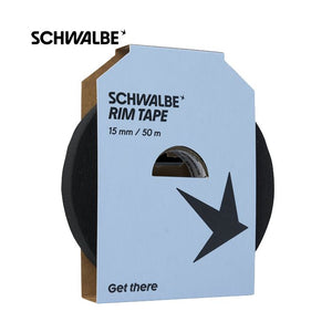 Schwalbe velglint 50 meter x 15 mm - zelfklevend textiel (op rol)