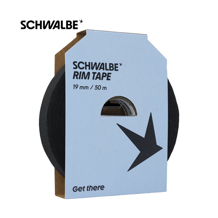 Load image into Gallery viewer, Schwalbe fabric rim tape 50m x 19mm, roll, max.10 b
