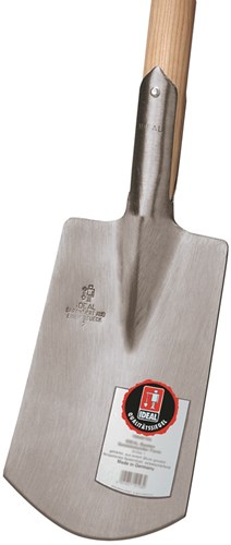 Idealspaten-bredt spade klei gepol. et85 1006 1 - 10060103 - 10060103