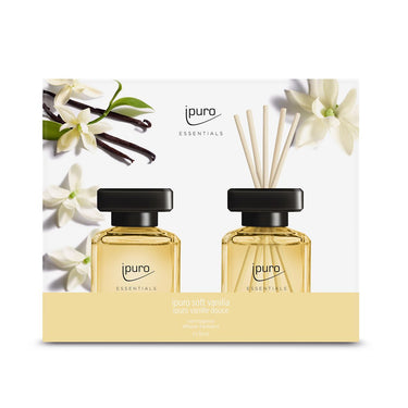Ipuro geurdiffuser soft vanilla 2 x 50 ml