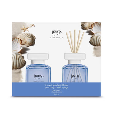 Ipuro geurdiffuser sunny beachtime 2 x 50 ml
