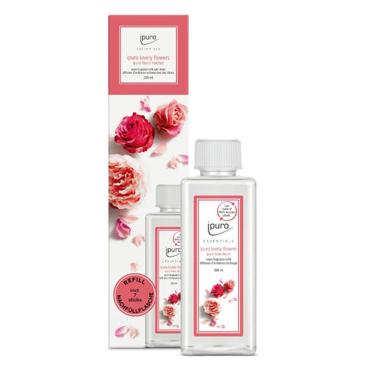 Ipuro geurdiffuser navulling lovely flowers 200ml